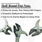 Stainless steel pliers with ergonomic handles